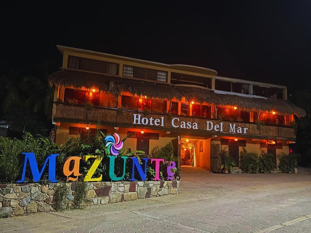 Hotel Casa Del Mar Mazunte Santa María Tonameca المظهر الخارجي الصورة